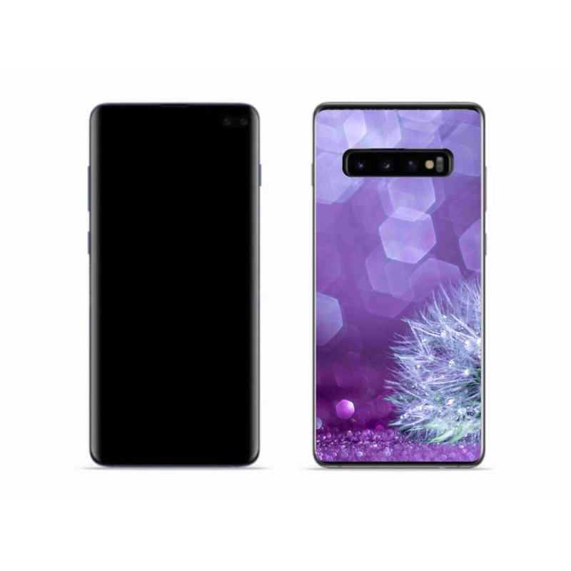 Gélový kryt mmCase na mobil Samsung Galaxy S10 - odkvitnuté púpava 2