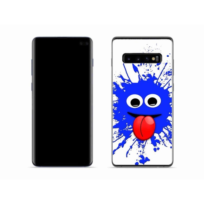 Gélový kryt mmCase na mobil Samsung Galaxy S10 - strašidlo