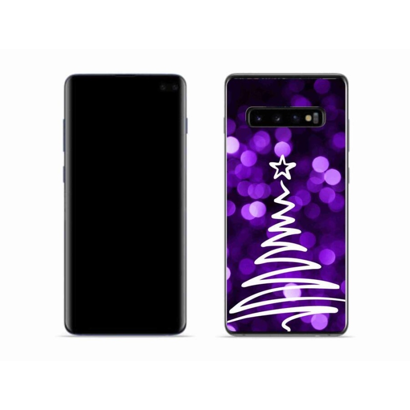 Gélový kryt mmCase na mobil Samsung Galaxy S10 - stromček