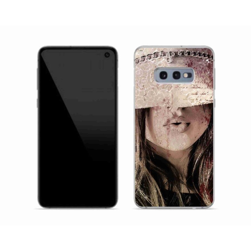 Gélový kryt mmCase na mobil Samsung Galaxy S10e - dievča