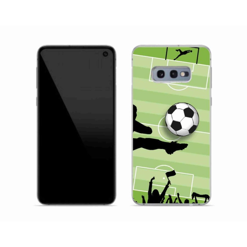 Gélový kryt mmCase na mobil Samsung Galaxy S10e - futbal 3