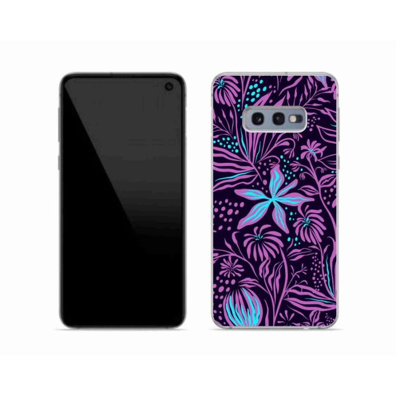 Gélový kryt mmCase na mobil Samsung Galaxy S10e - kvety 2