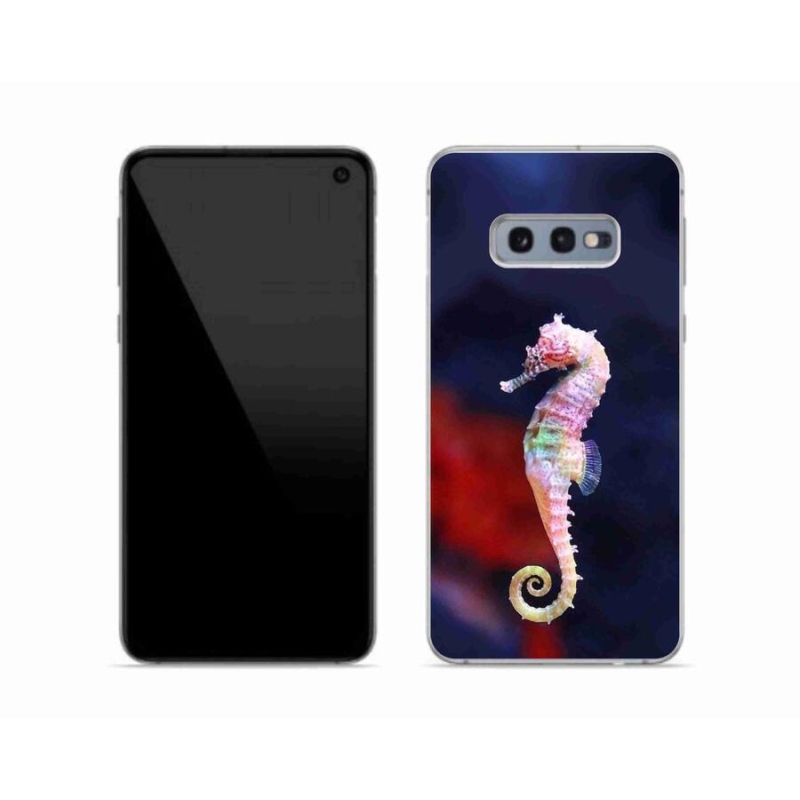 Gélový kryt mmCase na mobil Samsung Galaxy S10e - morský koník