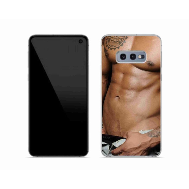 Gélový kryt mmCase na mobil Samsung Galaxy S10e - sexy muž