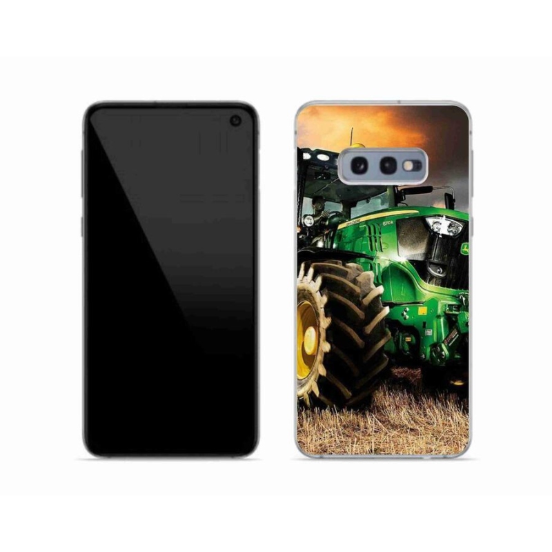 Gélový kryt mmCase na mobil Samsung Galaxy S10e - traktor