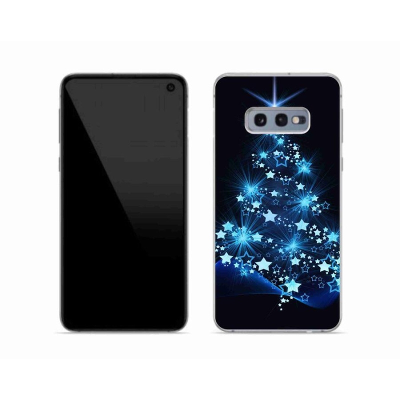 Gélový kryt mmCase na mobil Samsung Galaxy S10e - vianočný stromček