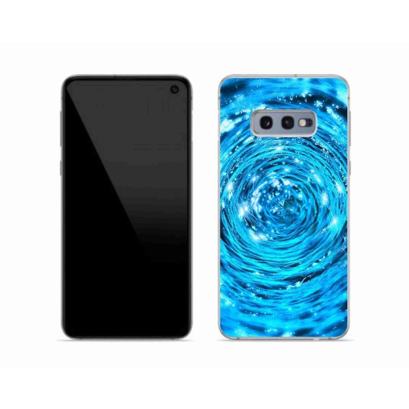 Gélový kryt mmCase na mobil Samsung Galaxy S10e - vodný vír