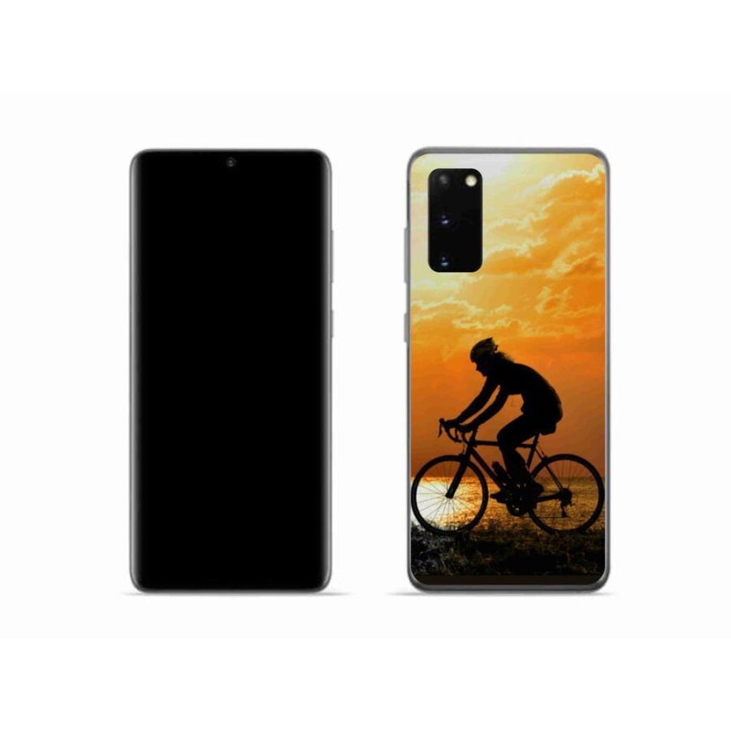 Gélový kryt mmCase na mobil Samsung Galaxy S20 - cyklovýlety