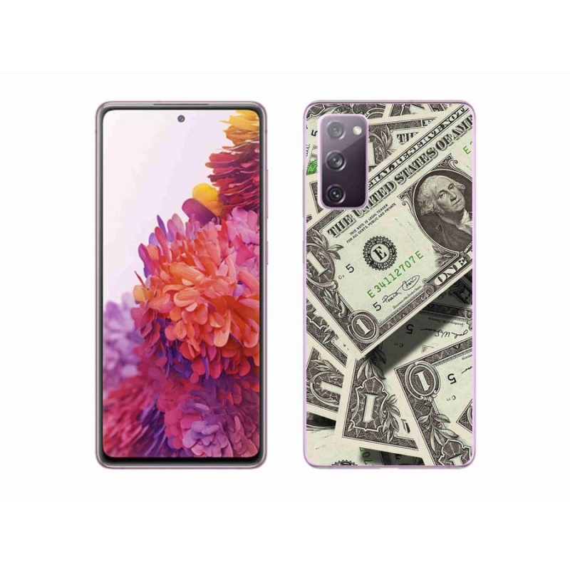 Gélový kryt mmCase na mobil Samsung Galaxy S20 FE - americký dolár