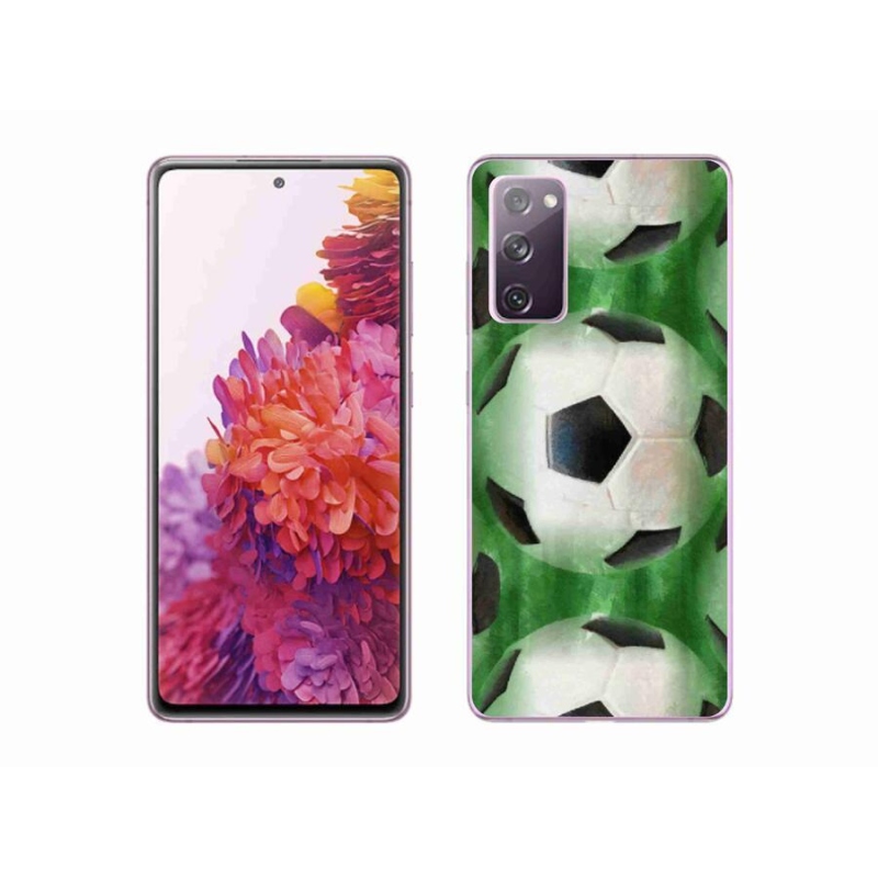 Gélový kryt mmCase na mobil Samsung Galaxy S20 FE - futbalová lopta