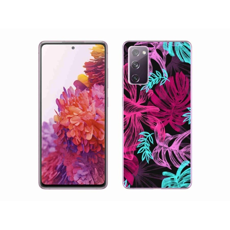 Gélový kryt mmCase na mobil Samsung Galaxy S20 FE - kvety 1