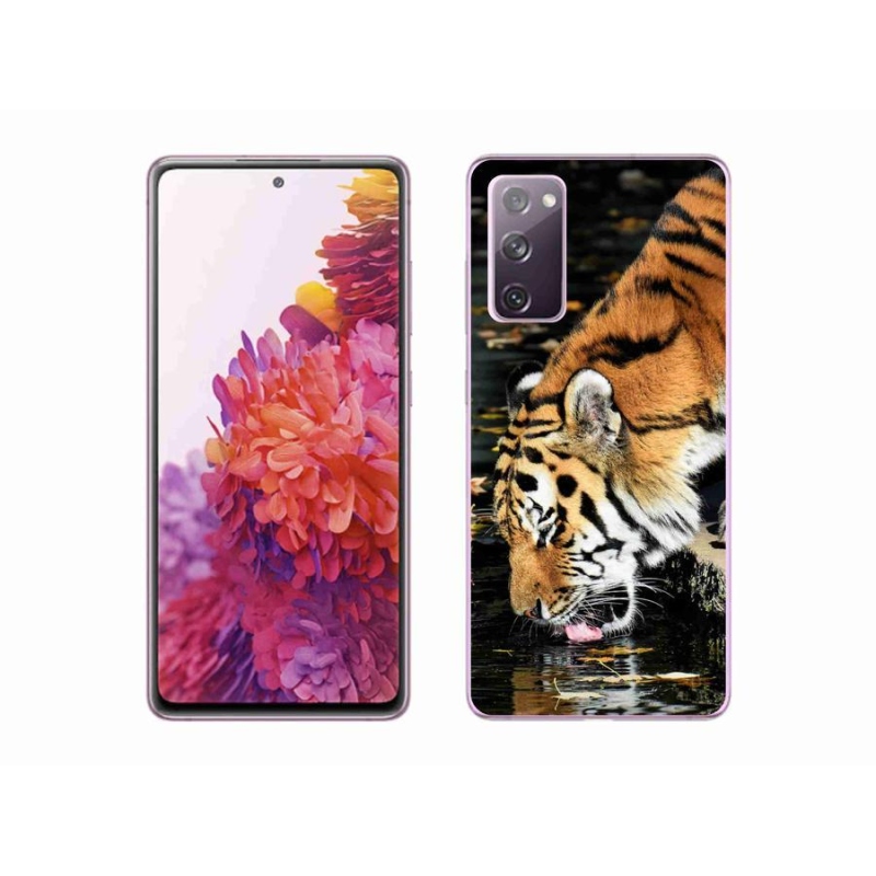 Gélový kryt mmCase na mobil Samsung Galaxy S20 FE - smädný tiger