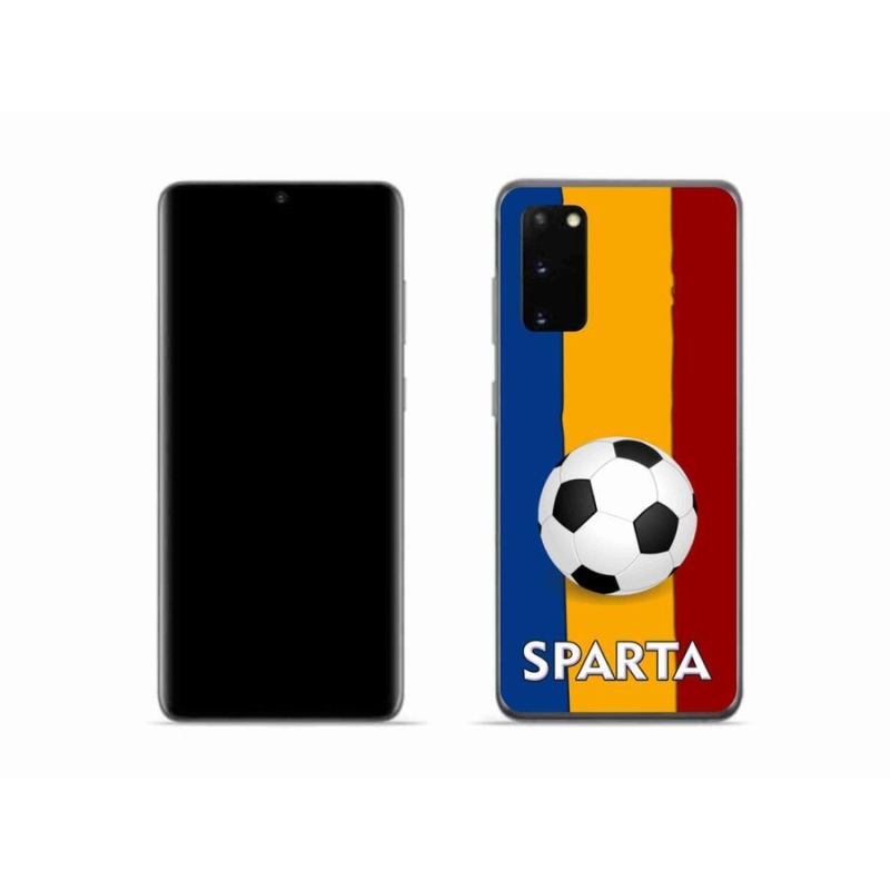 Gélový kryt mmCase na mobil Samsung Galaxy S20 - futbal 1