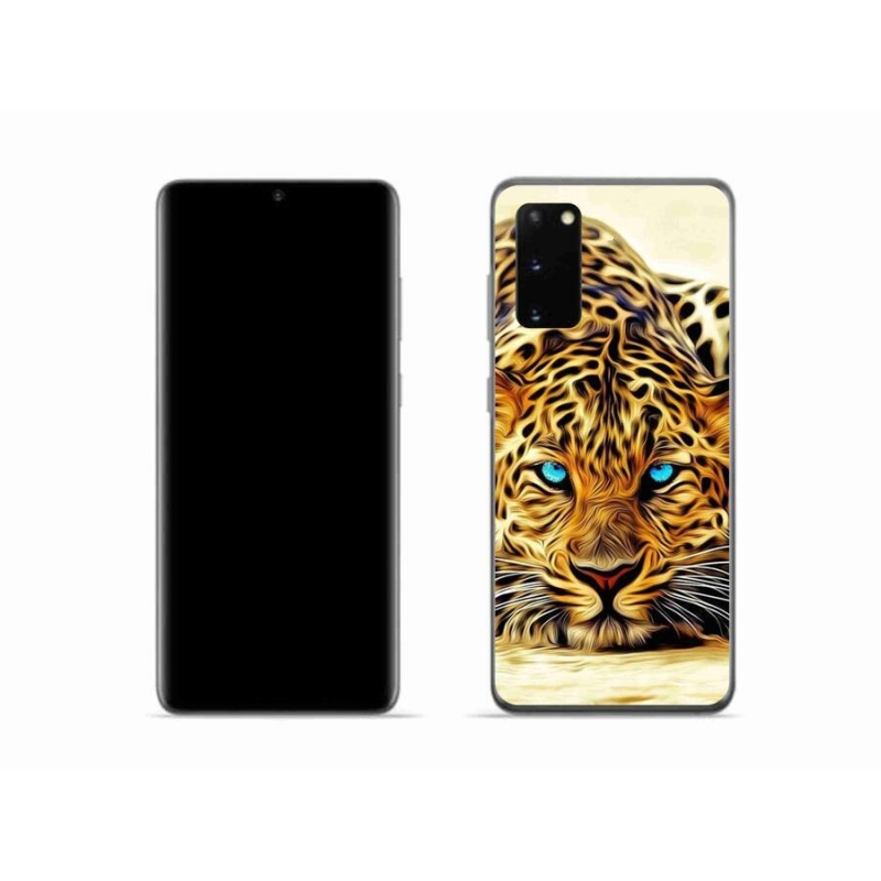 Gélový kryt mmCase na mobil Samsung Galaxy S20 - kreslený tiger