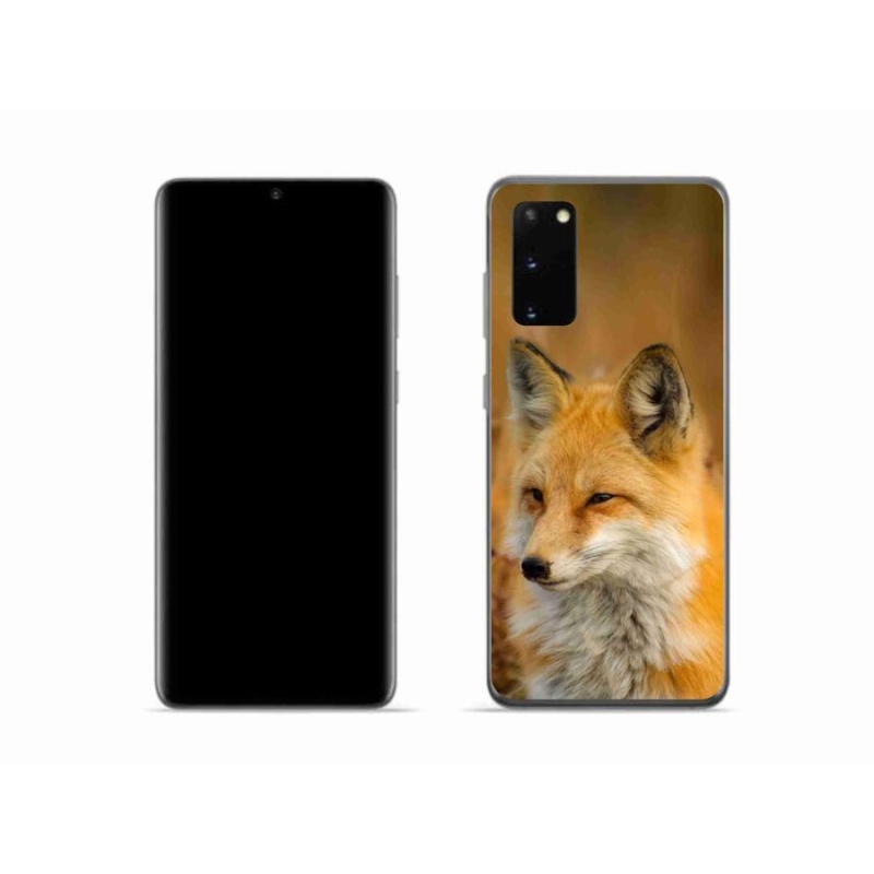 Gélový kryt mmCase na mobil Samsung Galaxy S20 - líška