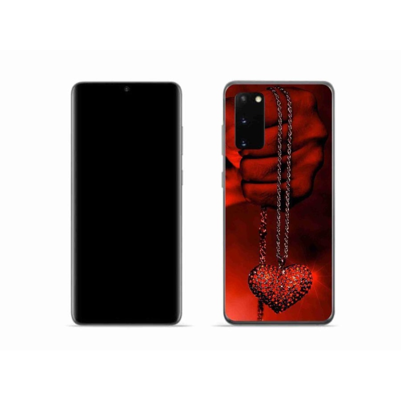 Gélový kryt mmCase na mobil Samsung Galaxy S20 - náhrdelník