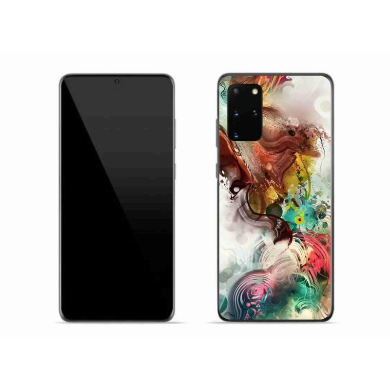 Gélový kryt mmCase na mobil Samsung Galaxy S20 Plus - abstrakt 1