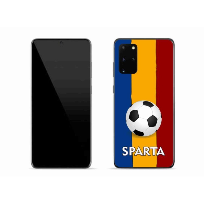 Gélový kryt mmCase na mobil Samsung Galaxy S20 Plus - futbal 1