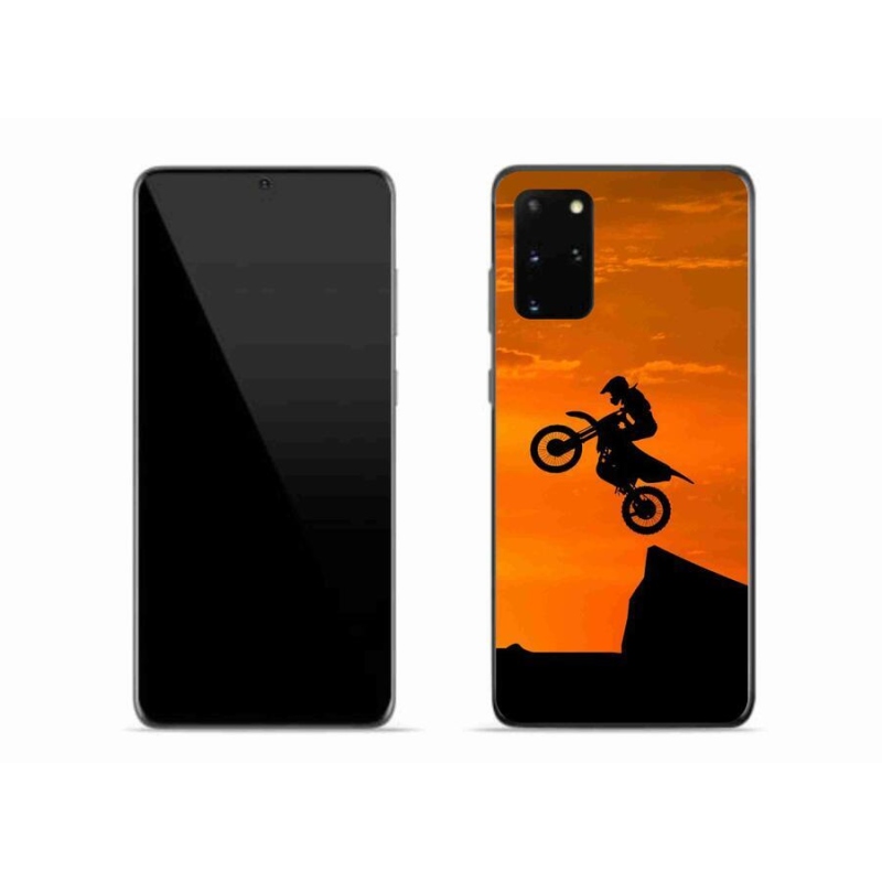 Gélový kryt mmCase na mobil Samsung Galaxy S20 Plus - motocross