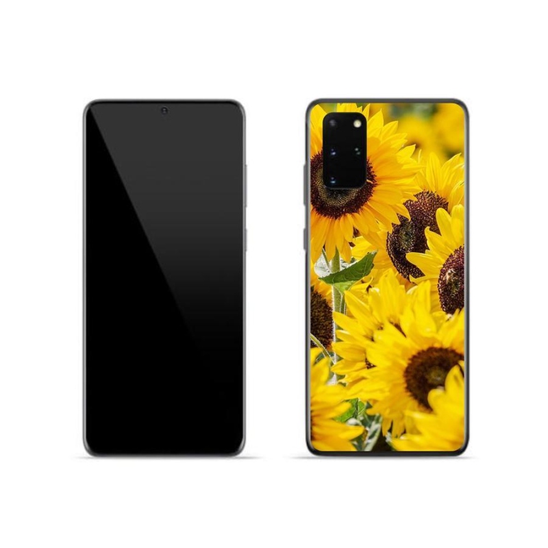 Gélový kryt mmCase na mobil Samsung Galaxy S20 Plus - slnečnica