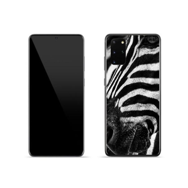 Gélový kryt mmCase na mobil Samsung Galaxy S20 Plus - zebra