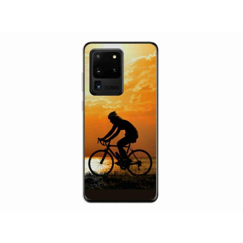 Gélový kryt mmCase na mobil Samsung Galaxy S20 Ultra - cyklovýlety