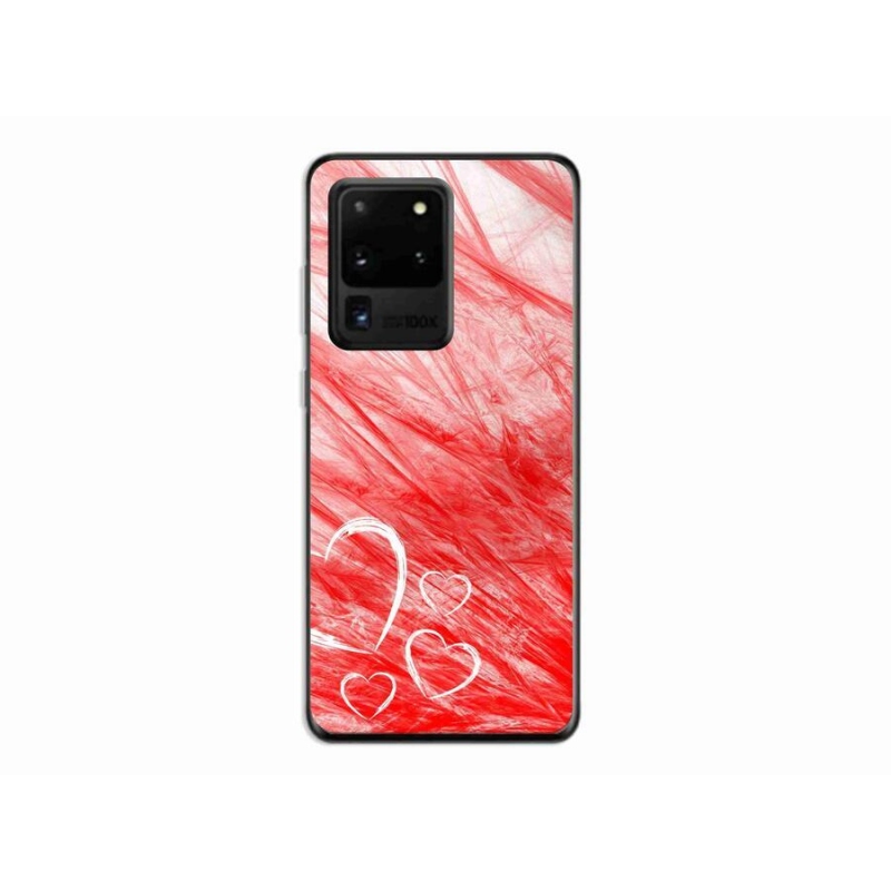 Gélový kryt mmCase na mobil Samsung Galaxy S20 Ultra - heart