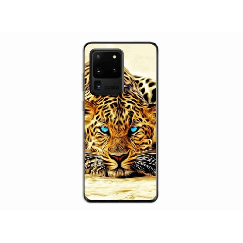 Gélový kryt mmCase na mobil Samsung Galaxy S20 Ultra - kreslený tiger