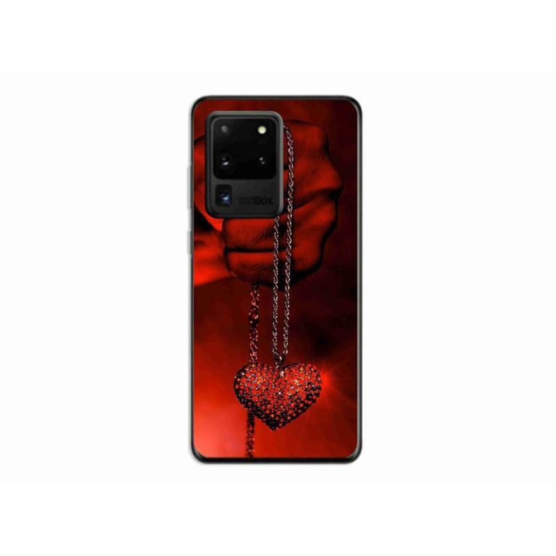 Gélový kryt mmCase na mobil Samsung Galaxy S20 Ultra - náhrdelník