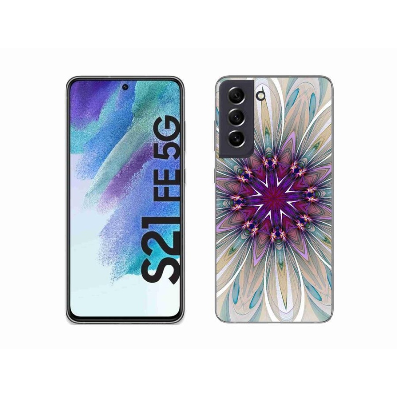 Gélový kryt mmCase na mobil Samsung Galaxy S21 FE 5G - abstrakt 10