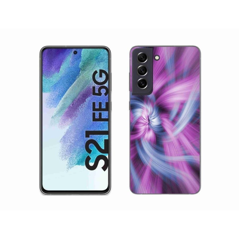 Gélový kryt mmCase na mobil Samsung Galaxy S21 FE 5G - abstrakt 12