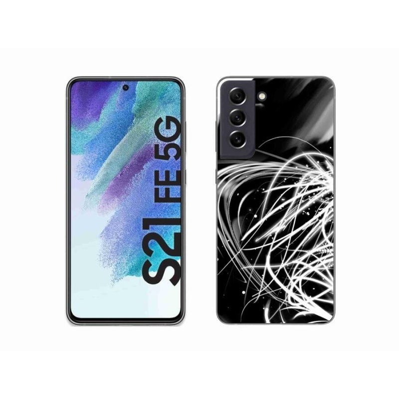 Gélový kryt mmCase na mobil Samsung Galaxy S21 FE 5G - abstrakt 2