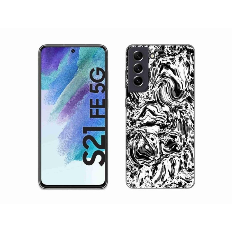 Gélový kryt mmCase na mobil Samsung Galaxy S21 FE 5G - abstrakt 4