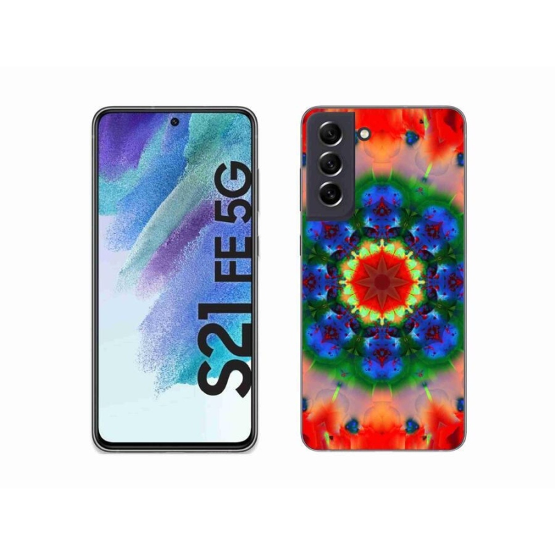 Gélový kryt mmCase na mobil Samsung Galaxy S21 FE 5G - abstrakt 5