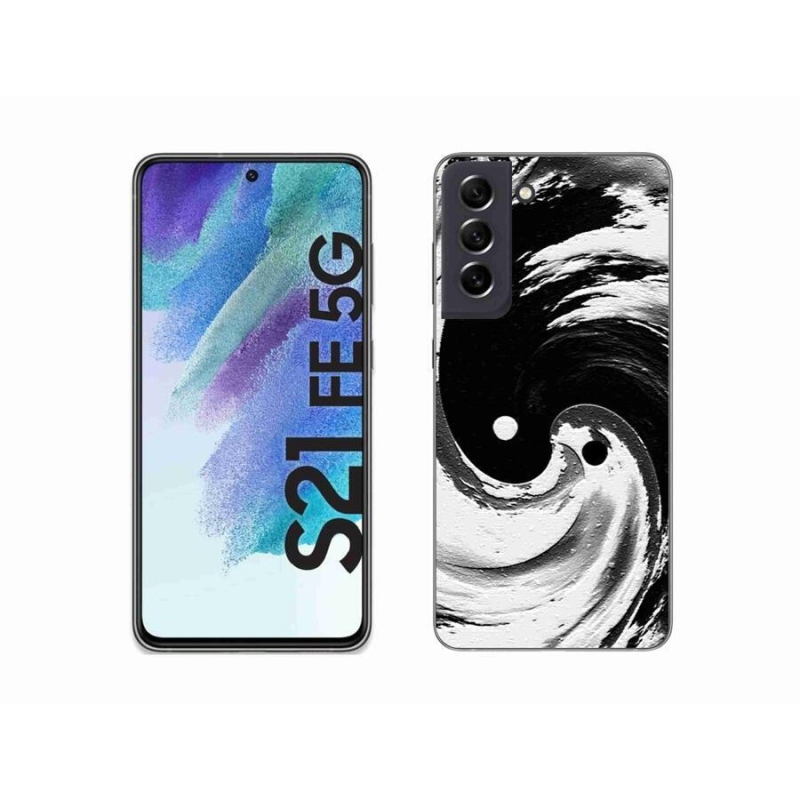 Gélový kryt mmCase na mobil Samsung Galaxy S21 FE 5G - abstrakt 8