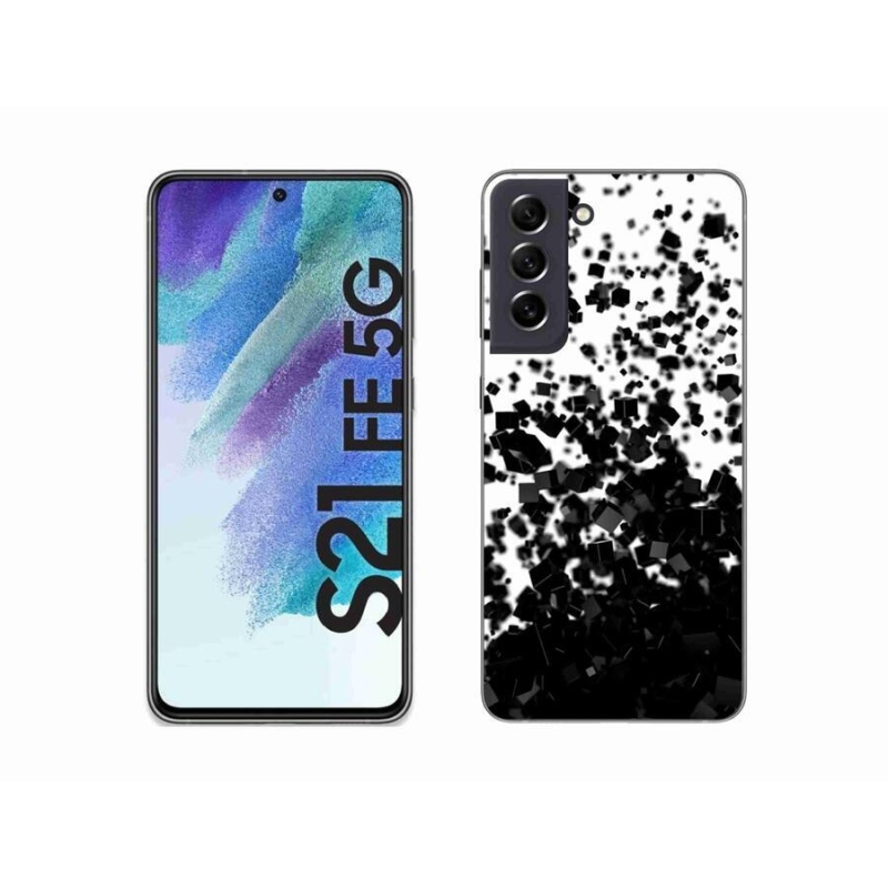 Gélový kryt mmCase na mobil Samsung Galaxy S21 FE 5G - abstraktný vzor 1