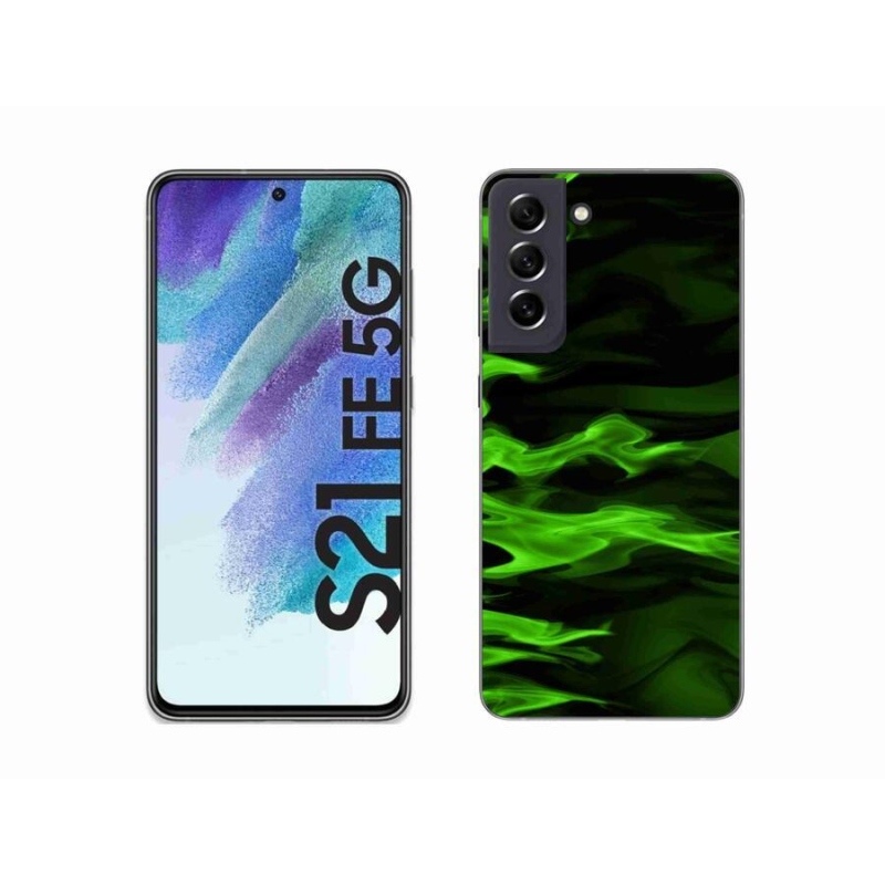 Gélový kryt mmCase na mobil Samsung Galaxy S21 FE 5G - abstraktný vzor 10