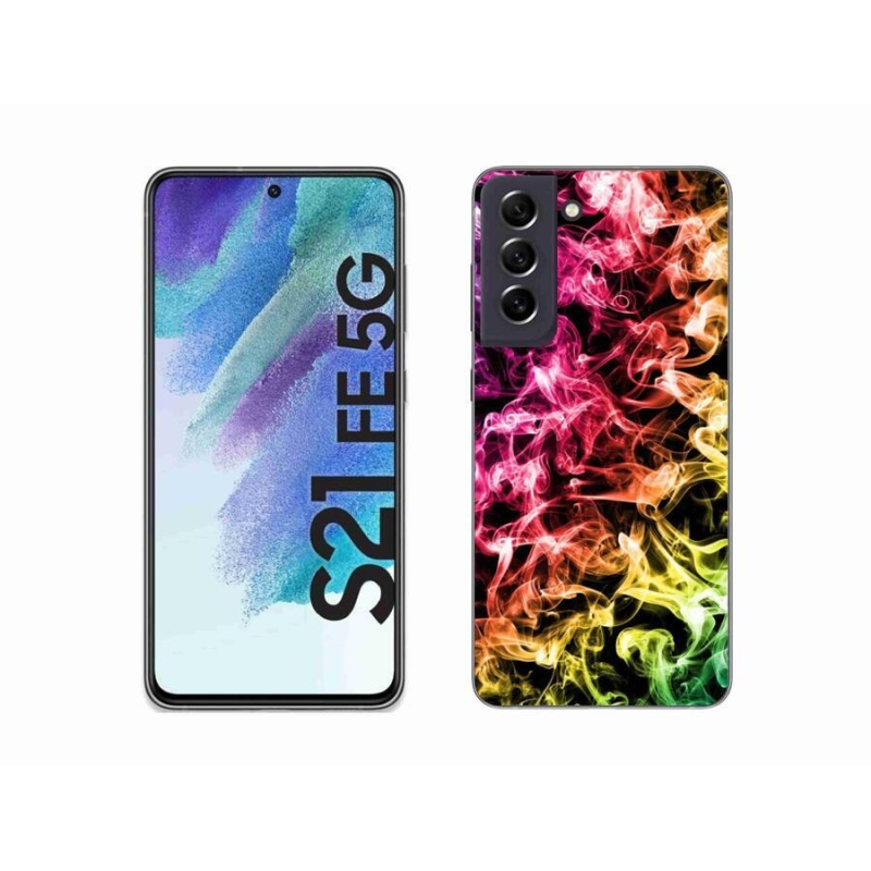 Gélový kryt mmCase na mobil Samsung Galaxy S21 FE 5G - abstraktný vzor 6