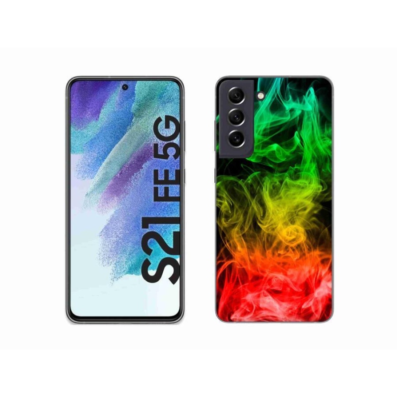 Gélový kryt mmCase na mobil Samsung Galaxy S21 FE 5G - abstraktný vzor 7