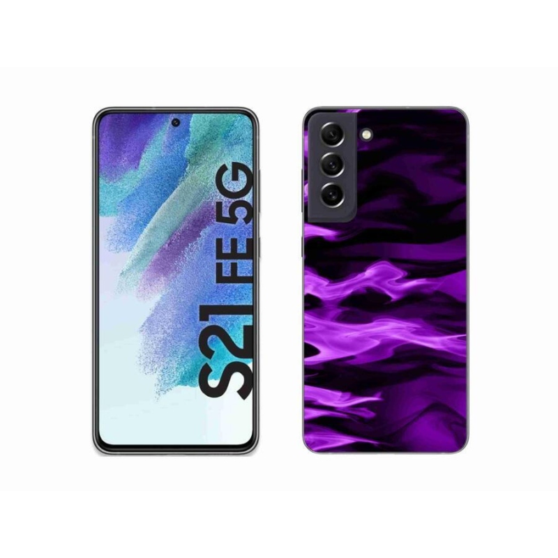 Gélový kryt mmCase na mobil Samsung Galaxy S21 FE 5G - abstraktný vzor 9