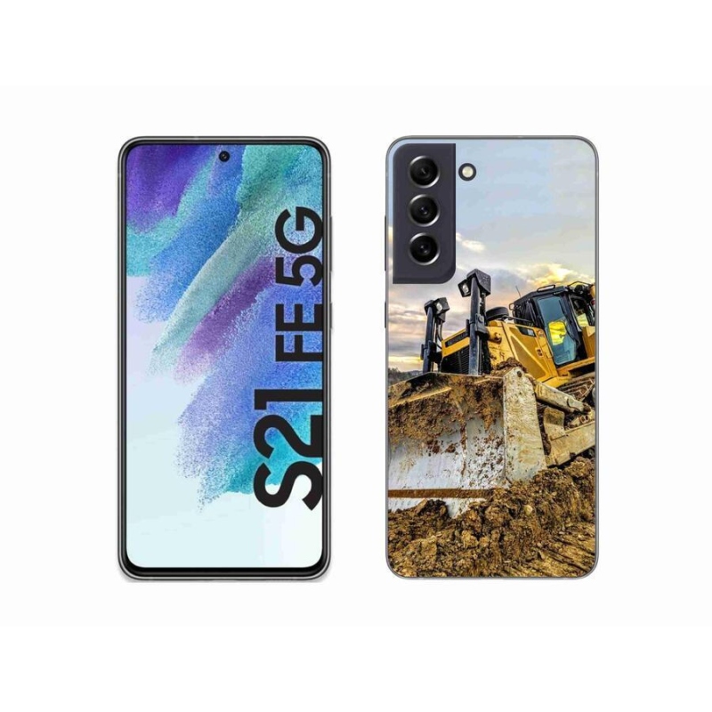 Gélový kryt mmCase na mobil Samsung Galaxy S21 FE 5G - bager