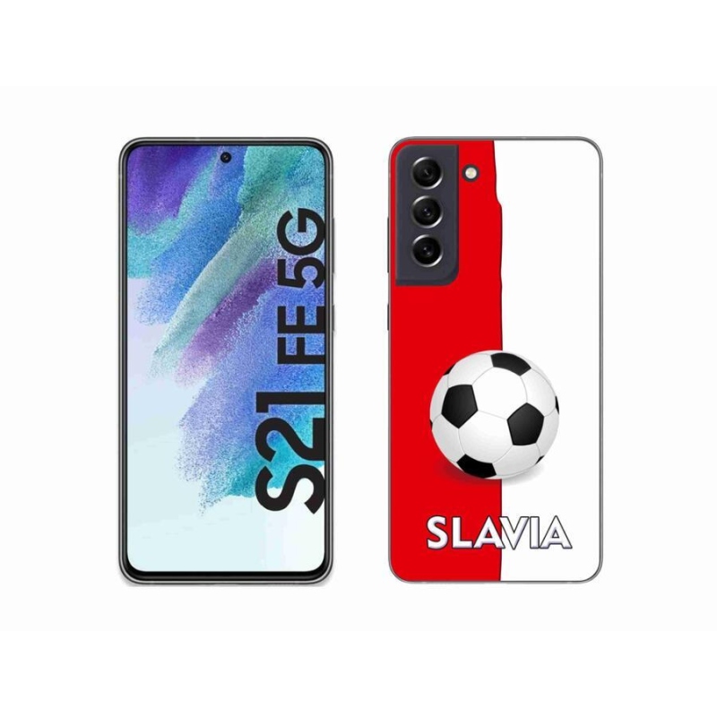 Gélový kryt mmCase na mobil Samsung Galaxy S21 FE 5G - futbal 2