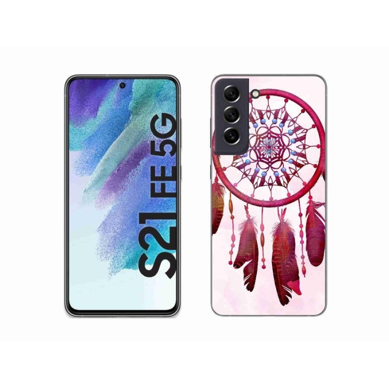 Gélový kryt mmCase na mobil Samsung Galaxy S21 FE 5G - lapač snov