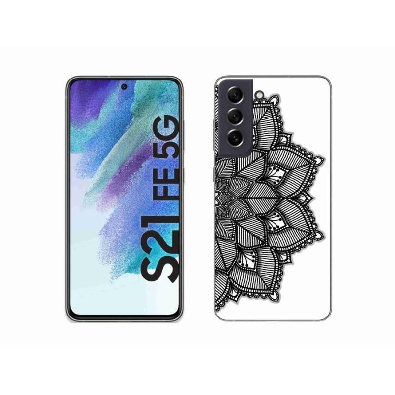 Gélový kryt mmCase na mobil Samsung Galaxy S21 FE 5G - mandala