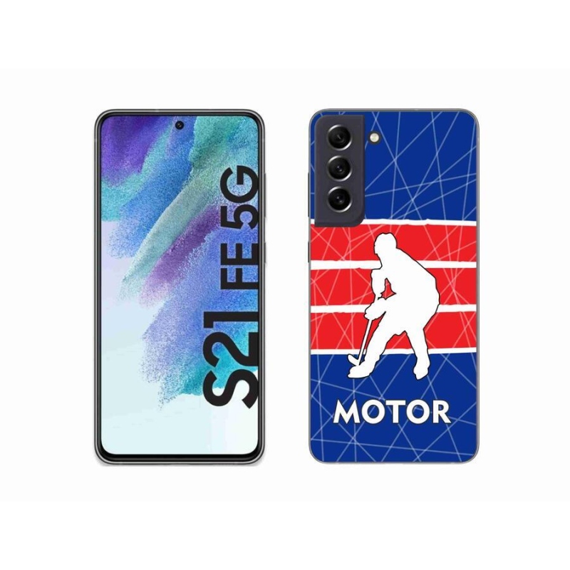 Gélový kryt mmCase na mobil Samsung Galaxy S21 FE 5G - Motor