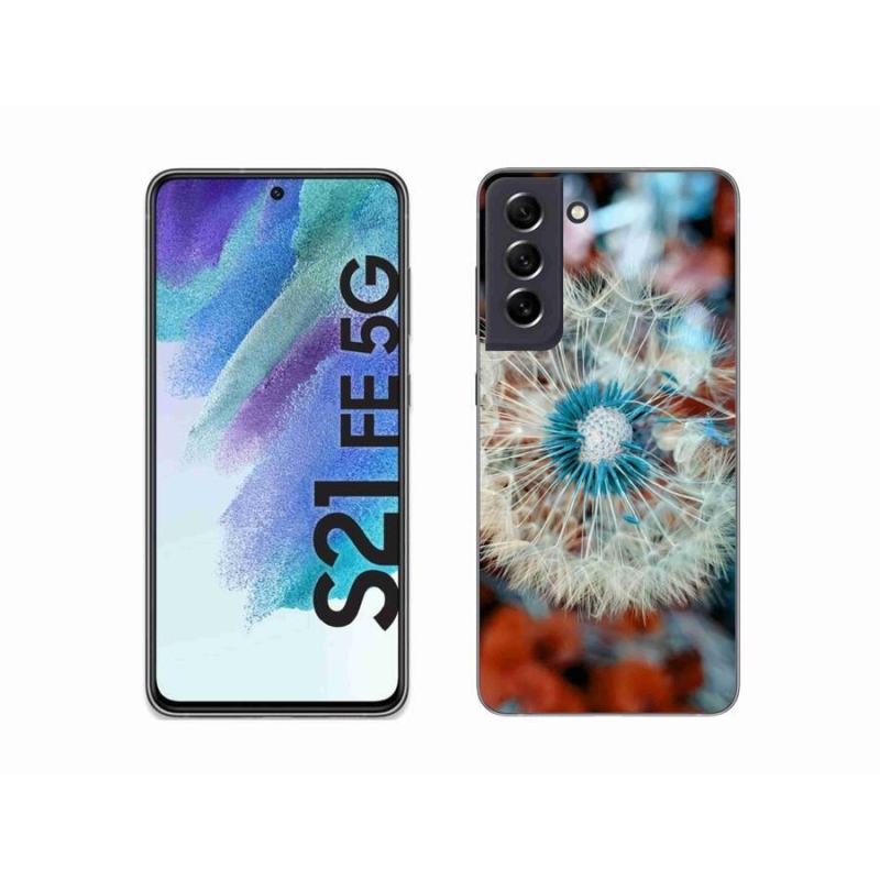 Gélový kryt mmCase na mobil Samsung Galaxy S21 FE 5G - odkvitnutá púpava 1