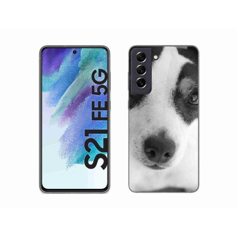 Gélový kryt mmCase na mobil Samsung Galaxy S21 FE 5G - pes