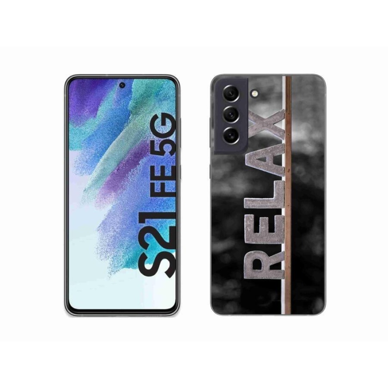 Gélový kryt mmCase na mobil Samsung Galaxy S21 FE 5G - relax 1