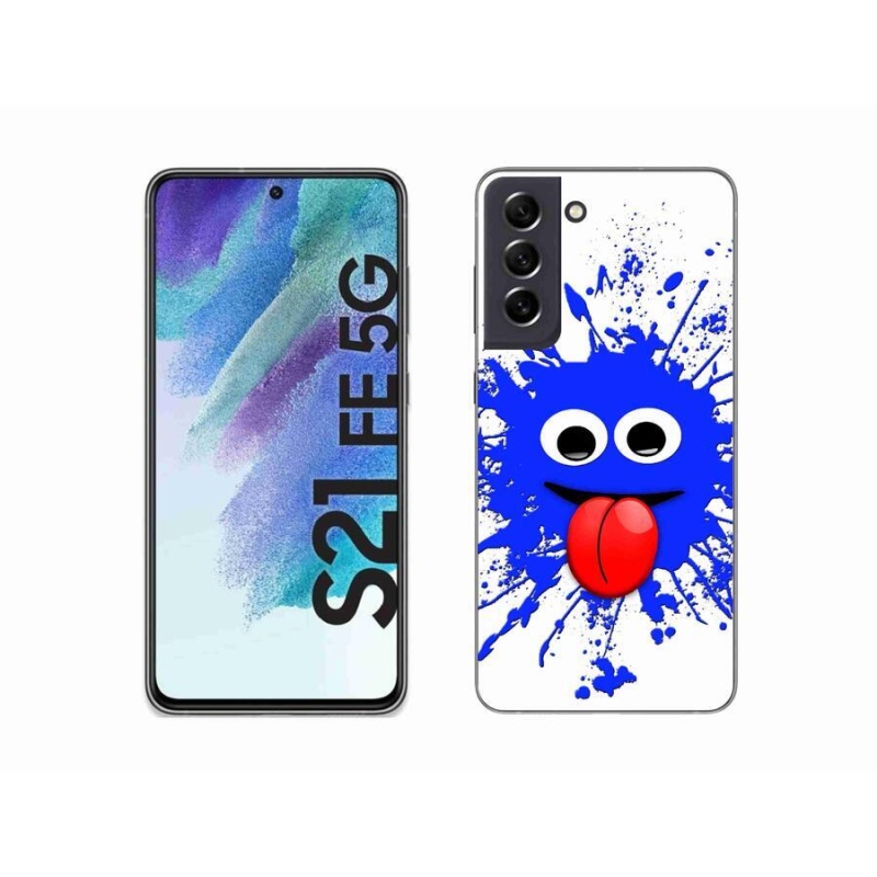 Gélový kryt mmCase na mobil Samsung Galaxy S21 FE 5G - strašidlo