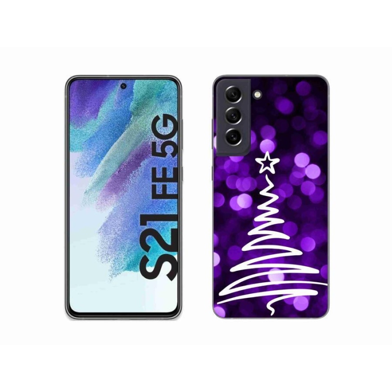 Gélový kryt mmCase na mobil Samsung Galaxy S21 FE 5G - stromček